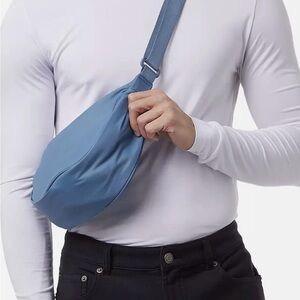 Unisex Blue Crossbody Bag 32 COOL